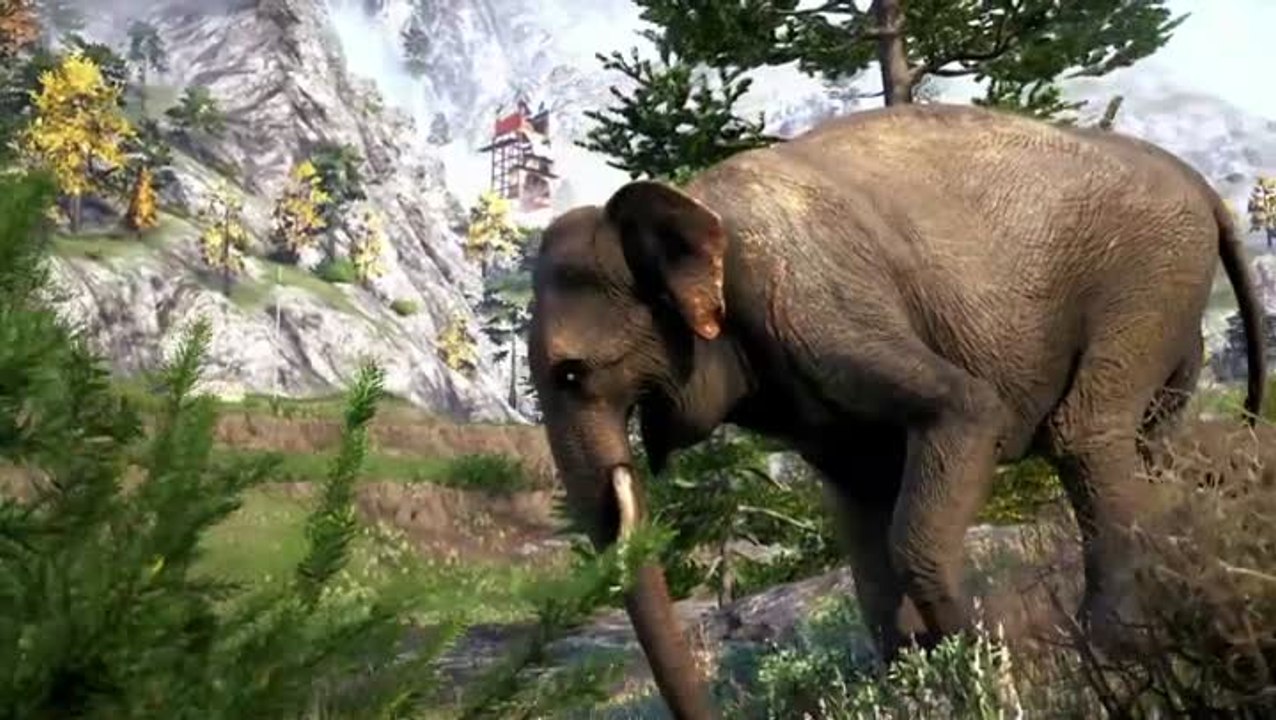Far Cry 4 : Un éléphant, ça trompe énormément !
