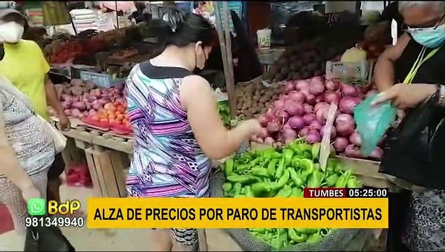 ¡Dolor de cabeza para las familias de Tumbes! Continúa alza de precios de canasta básica