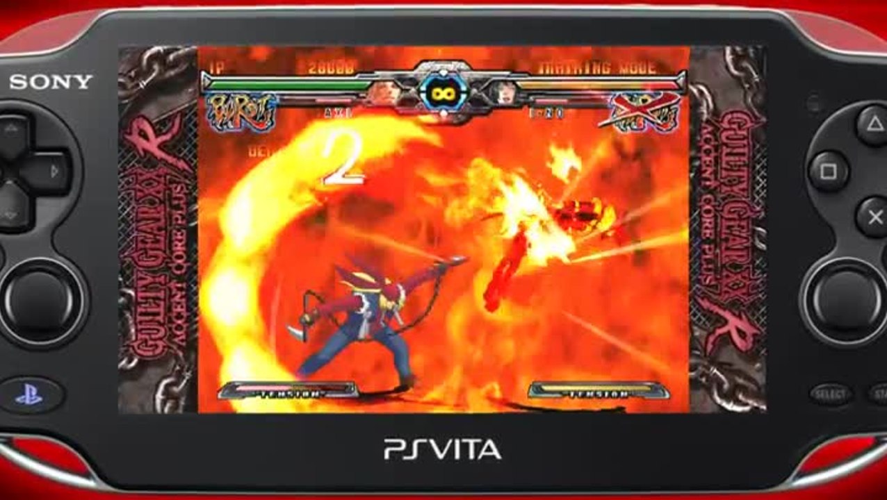Guilty Gear XX Accent Core Plus R : Guilty Gear débarque sur Vita