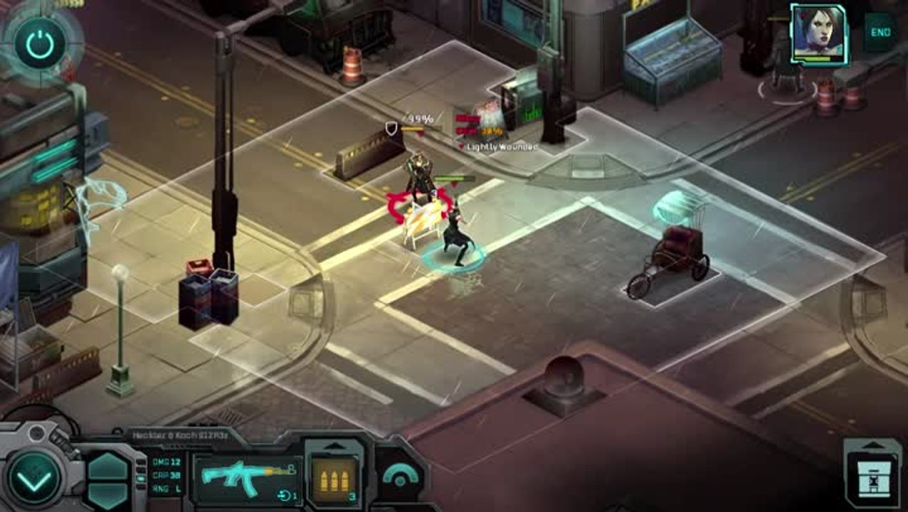 Shadowrun Returns : Gameplay alpha