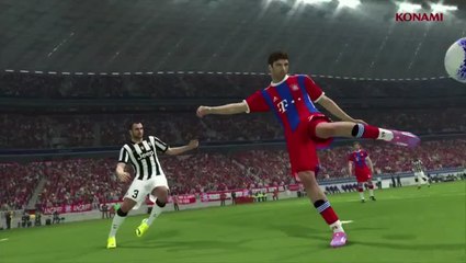 Pro Evolution Soccer 2015 : TGS 2014 : Buts et acrobaties