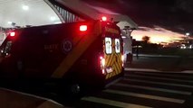 Homem cai dentro do Terminal Oeste e fica ferido