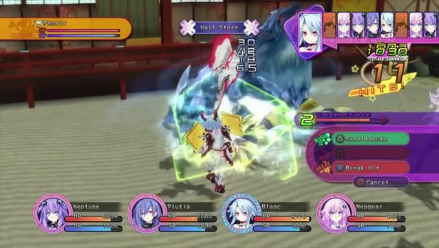 Hyperdimension Neptunia Victory : Gameplay #1