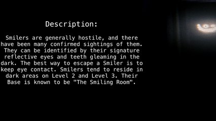 Entity 3 "The Smiler" [The Backrooms]