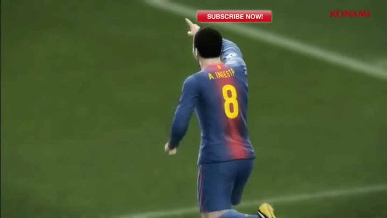 Pro Evolution Soccer 2013 : FC Barcelone vs. A.C. Milan