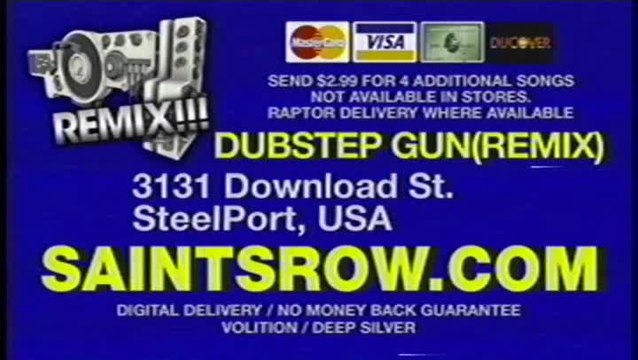 Saints Row IV : Le pack Dubstep Gun !