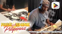 Painting ng isang Michael Jordan fan, viral!