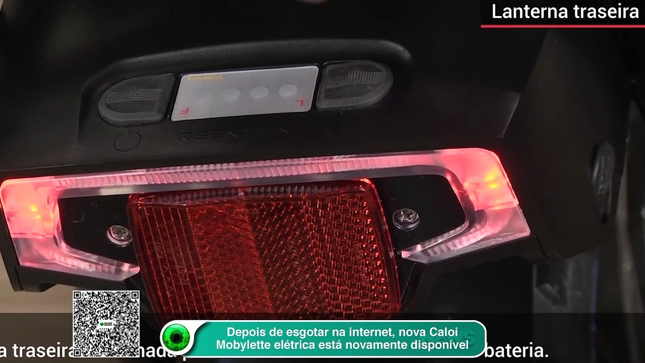 Depois de esgotar na internet, nova Caloi Mobylette elétrica está novamente disponível