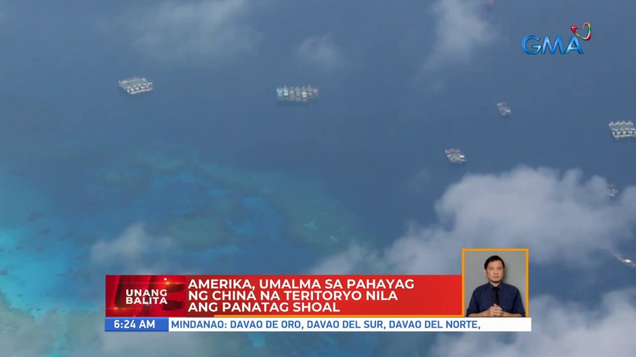 Amerika, umalma sa pahayag ng China na teritoryo nila ang Panatag Shoal | UB