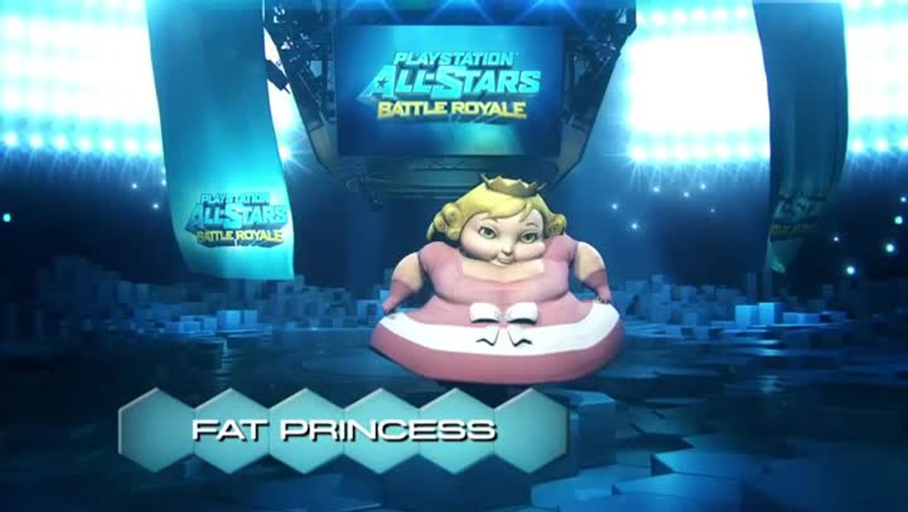 PlayStation All-Stars Battle Royale : Fat Princess Trailer