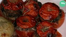 Tomates farcies parfumées aux herbes de Provence