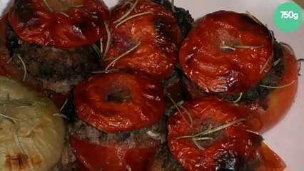 Tomates farcies parfumées aux herbes de Provence