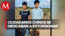 En Oaxaca detienen a dos ciudadanos chinos relacionados con el delito de extorsión