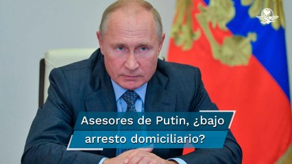Joe Biden dice que Vladimir Putin pudo poner "en arresto domiciliario" a algunos asesores