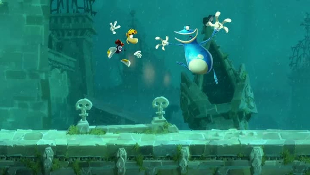 Rayman Legends : Les costumes de Mario et Luigi