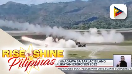Live fire exercise, isinagawa sa Tarlac bilang bahagi ng Balikatan Exercises 2022