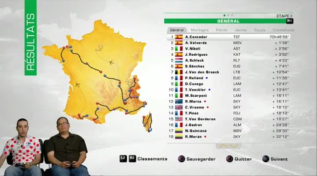 Le Tour de France 2013 - 100ème Edition : Tour jeuxvideo.com - 20ème étape