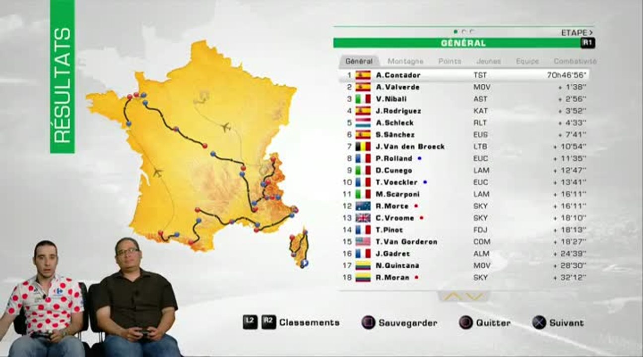 Le Tour de France 2013 - 100ème Edition : Tour jeuxvideo.com - 20ème étape