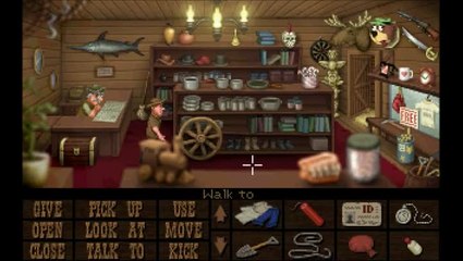 Fester Mudd : Curse of the Gold - Episode 1 : A Fistful of Pocket Lint : L'aventure old-school