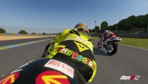 MotoGP 14 : Valentino Rossi fait un tour dans la Sarthe