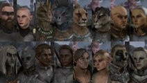 The Elder Scrolls Online : La création de personnages