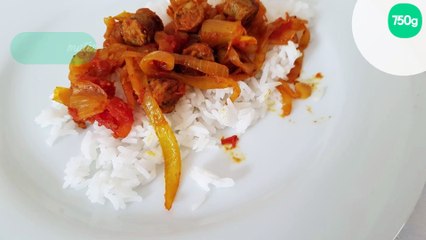 Rougail de saucisses simplissime