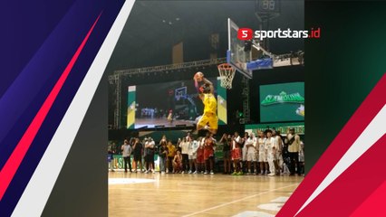 Jarron Crump Raih Juara Slam Dunk Contest IBL All Star 2022