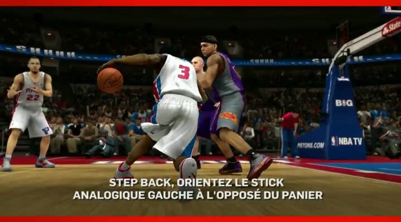 NBA 2K13 : Les contrôles