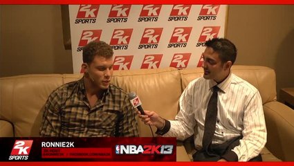 NBA 2K13 : Interview Blake Griffin