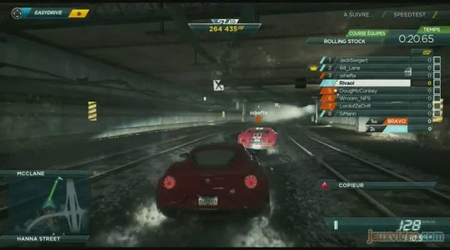 Need for Speed : Most Wanted : 1/2 : Multijoueur
