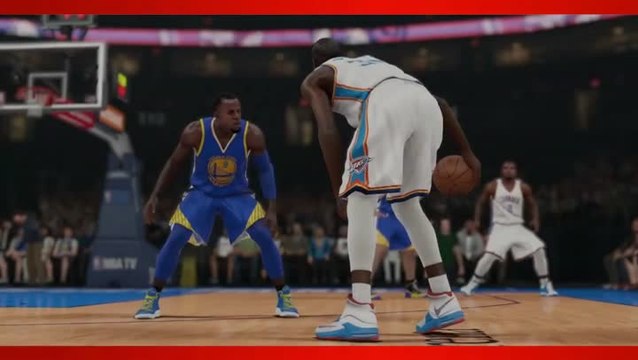 NBA 2K15 : Kevin Durant met la main au panier