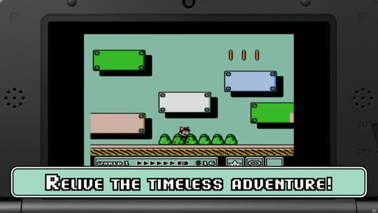 Super Mario Bros. 3 : Disponible sur Wii U et 3DS