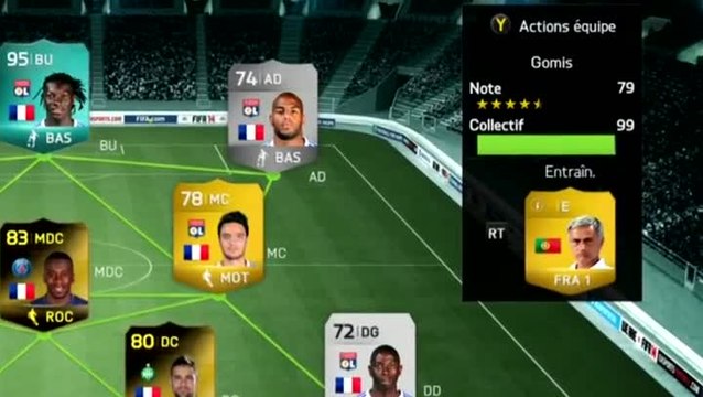 FIFA 14 : L'équipe Gomis & Friends