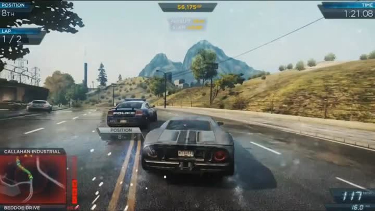 Need for Speed : Most Wanted : Kinect