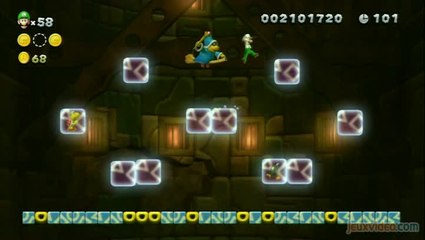 New Super Luigi U : Face à face avec Kamek