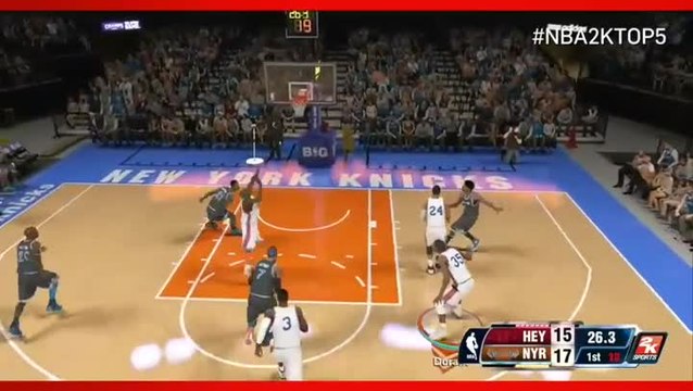 NBA 2K14 : Top 5 des meilleures actions (du 16 au 22 février)