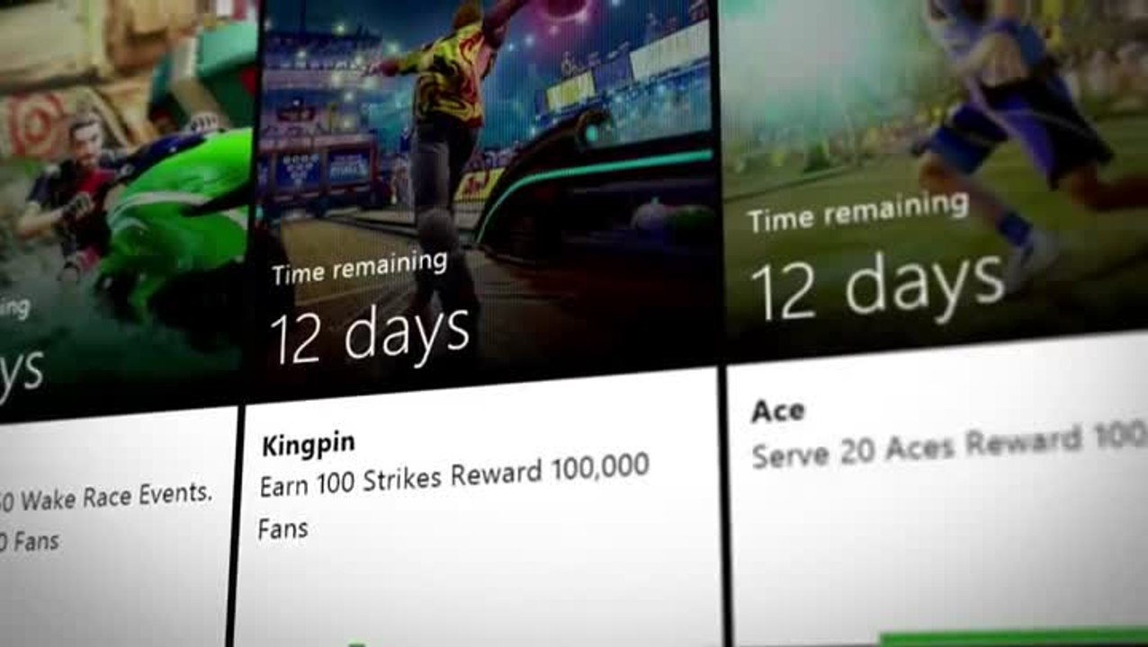 Kinect Sports Rivals : Challenges