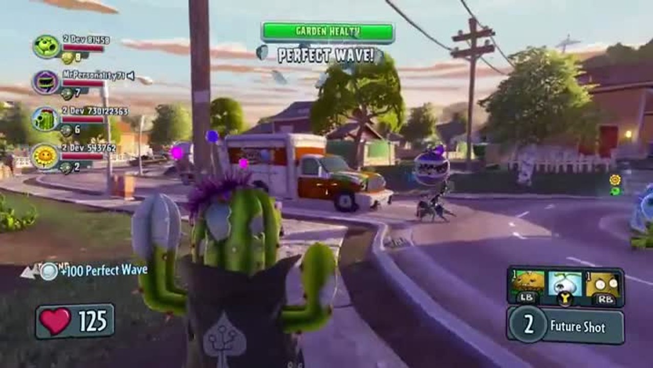Plants vs Zombies : Garden Warfare : Gameplay coop 4 joueurs