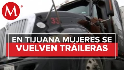 Mujeres operadoras de trailers