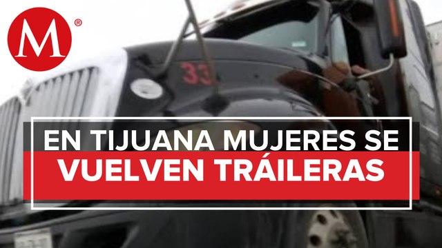 Mujeres operadoras de trailers