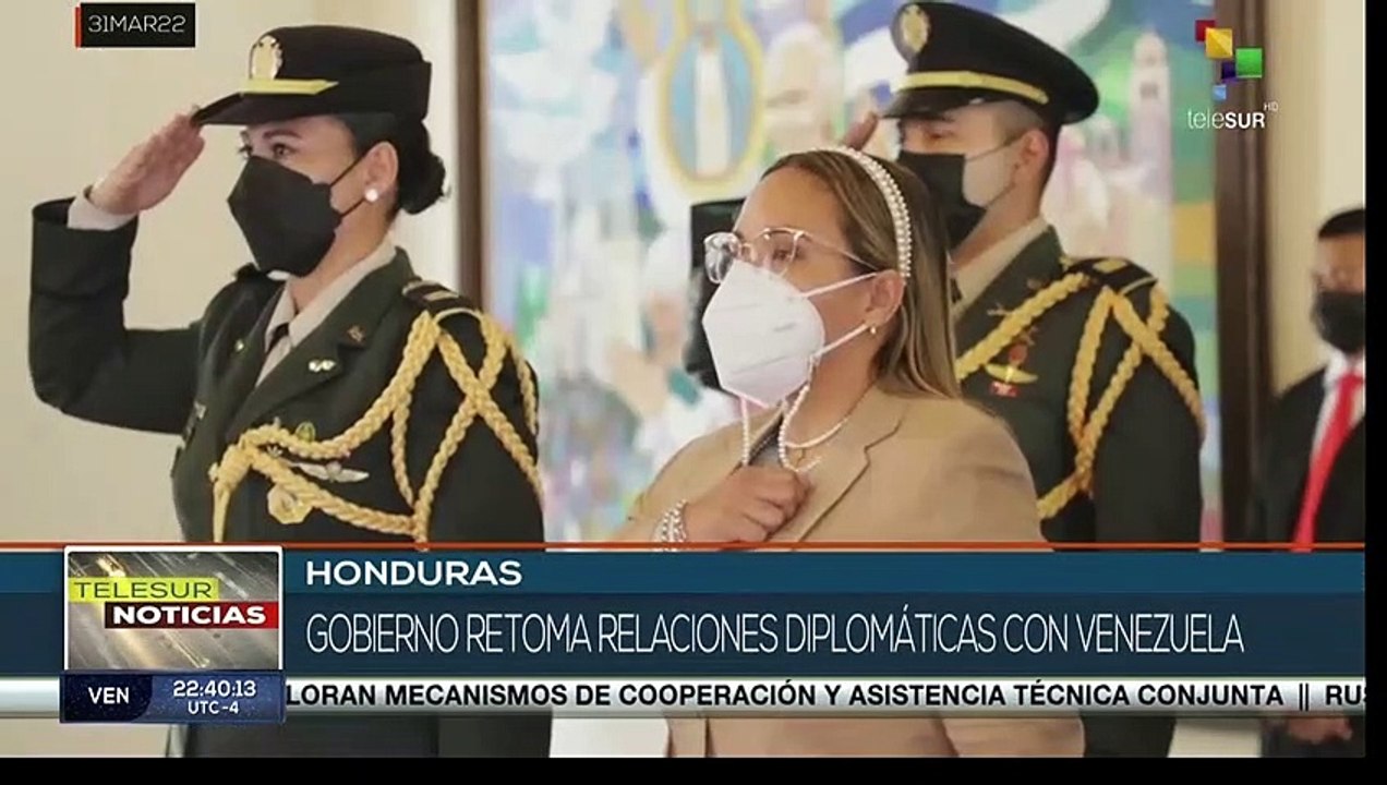 Honduras restablece relaciones diplomáticas con Venezuela