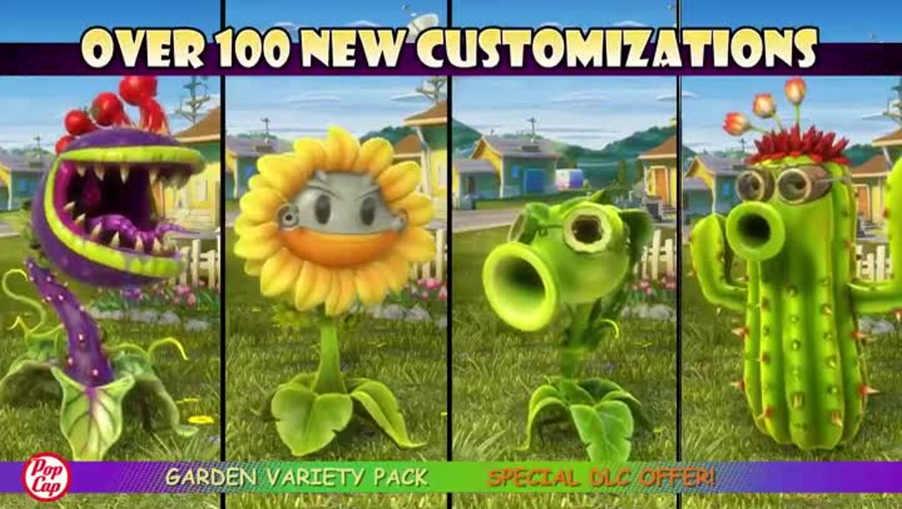 Plants vs Zombies : Garden Warfare : Garden Variety Pack