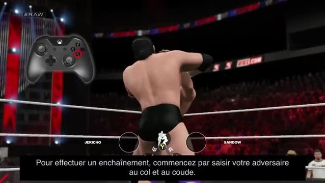 WWE 2K15 : L'art de catcher sa manette