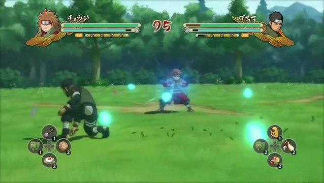 Naruto Shippuden : Ultimate Ninja Storm 3 : Choji contre Asuma