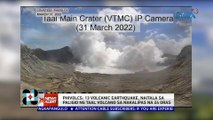 Phivolcs: 13 volcanic earthquake, naitala sa paligid ng Taal Volcano | 24 Oras News Alert