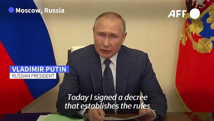 Russia will cut off gas to Western countries that do not pay in rubles