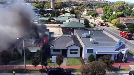Wodonga House Fire - Hume Street