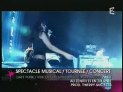 Les nominations de Zazie aux Victoires de la Musique 2008