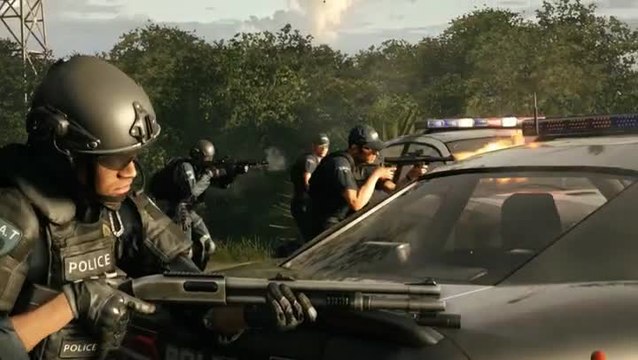 Battlefield : Hardline : Cool guys don't look at explosions !