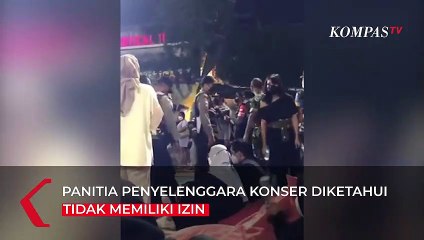 Konser Tulus Dibubarkan, Ini Kata Polisi